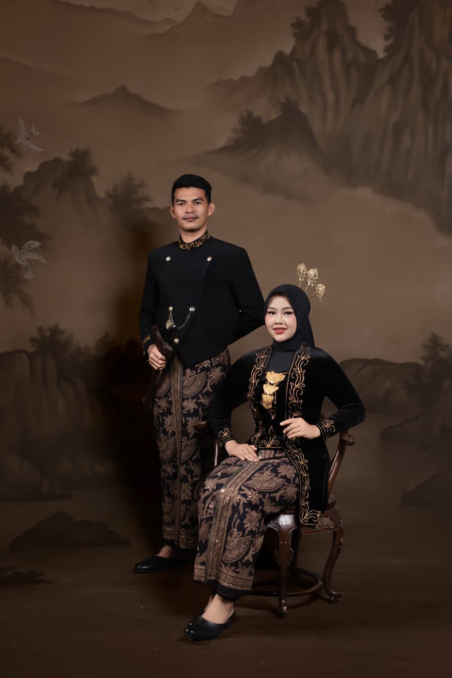 Potret formal Gita dan Irwanto